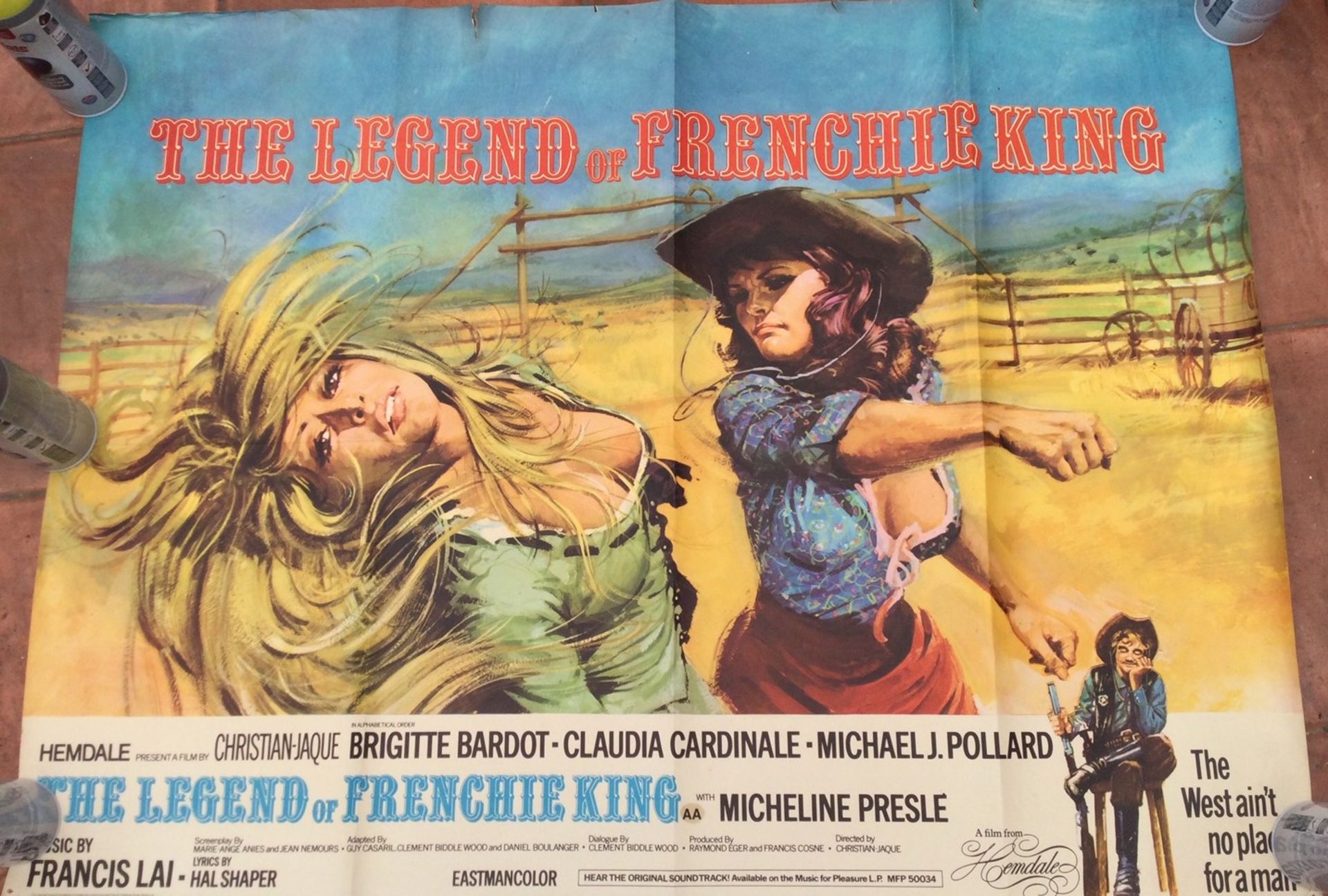 Original Bridget Bardot Movie Poster - Image 5 of 5