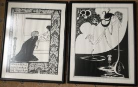 Pair of Aubrey Beardsley Prints