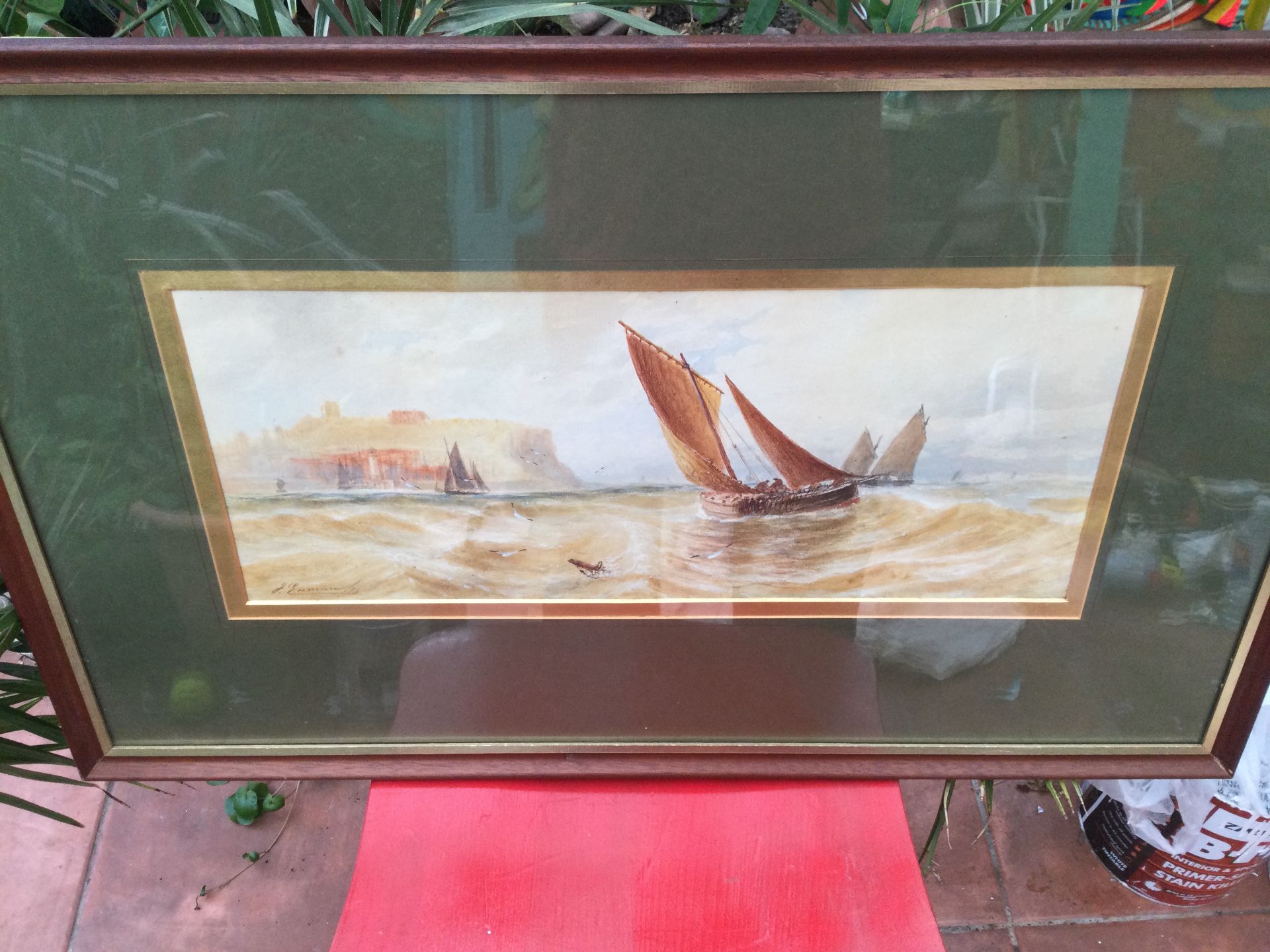 Painting of a Sailing Scene