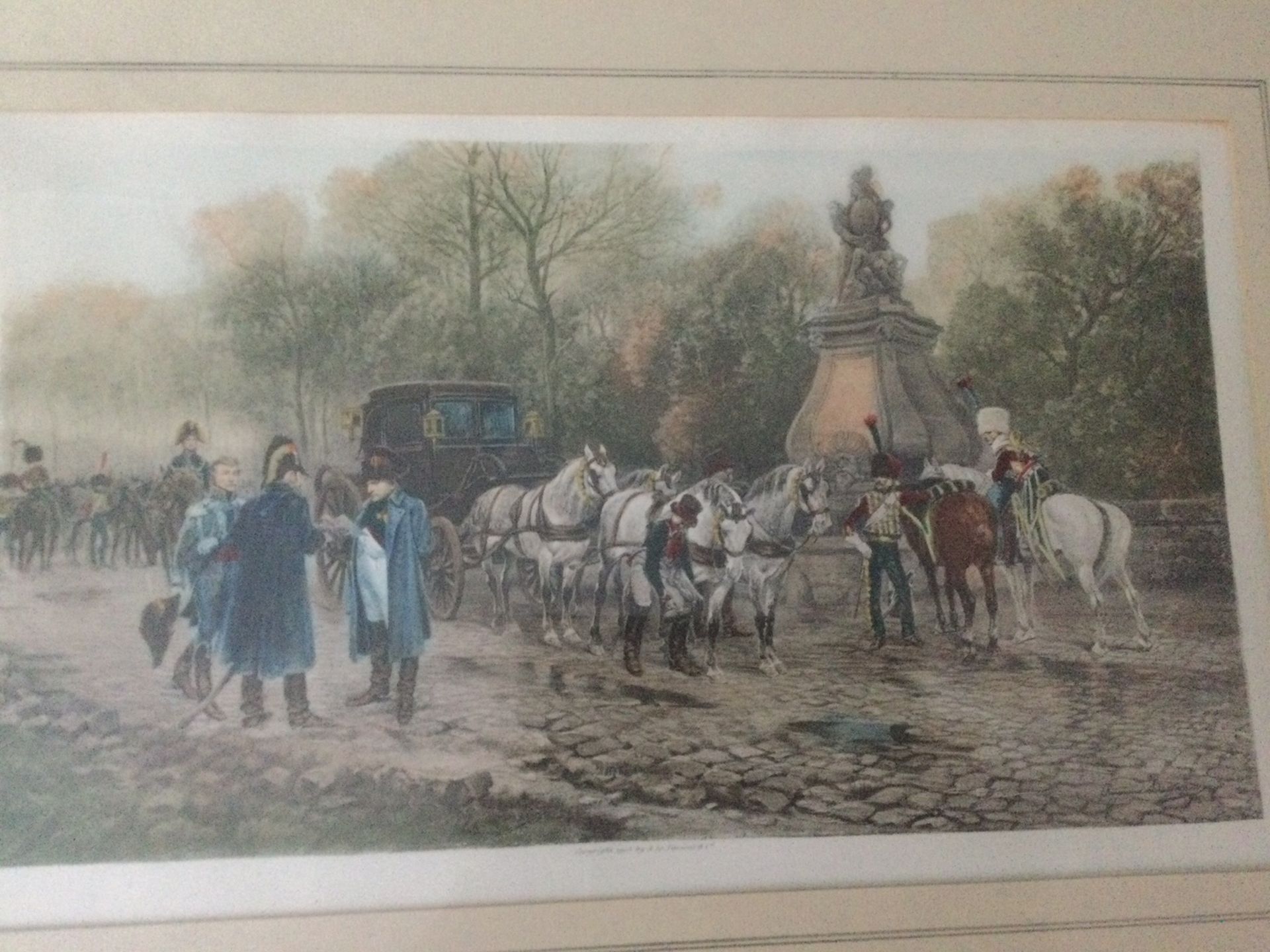 Framed Print of Napoleon Bonaparte - Image 3 of 3