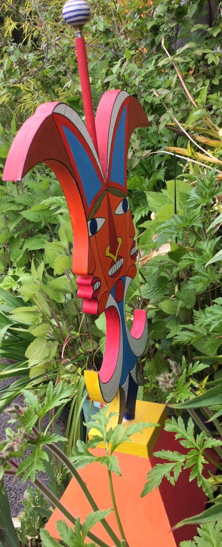 A Multi-coloured Contemporary Sculpture - Image 5 of 5