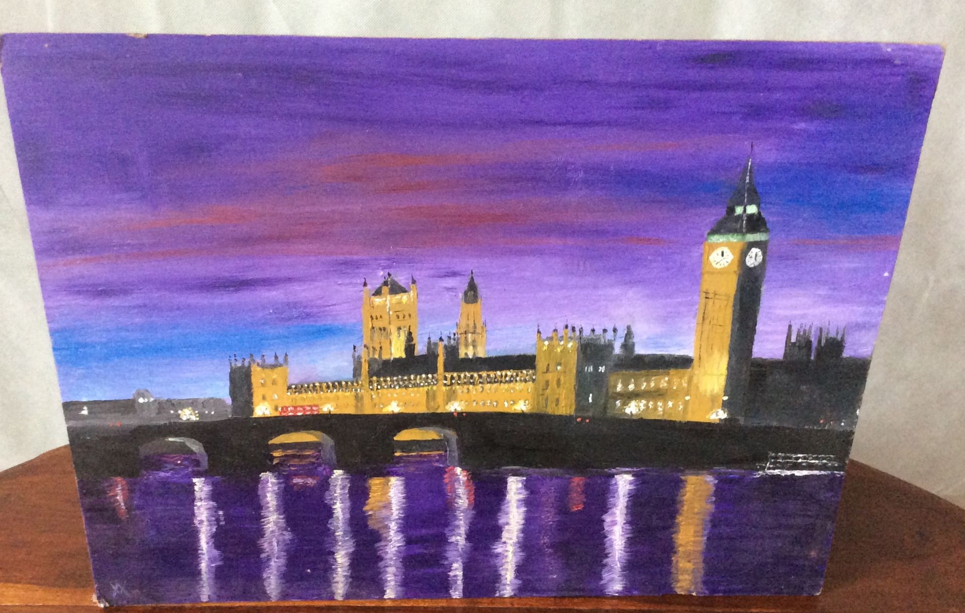 Houses of Parliament"" Original Oil Painting by Will Moody - Image 3 of 9