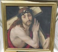 Canvas Print "Christ Carrying the Cross"