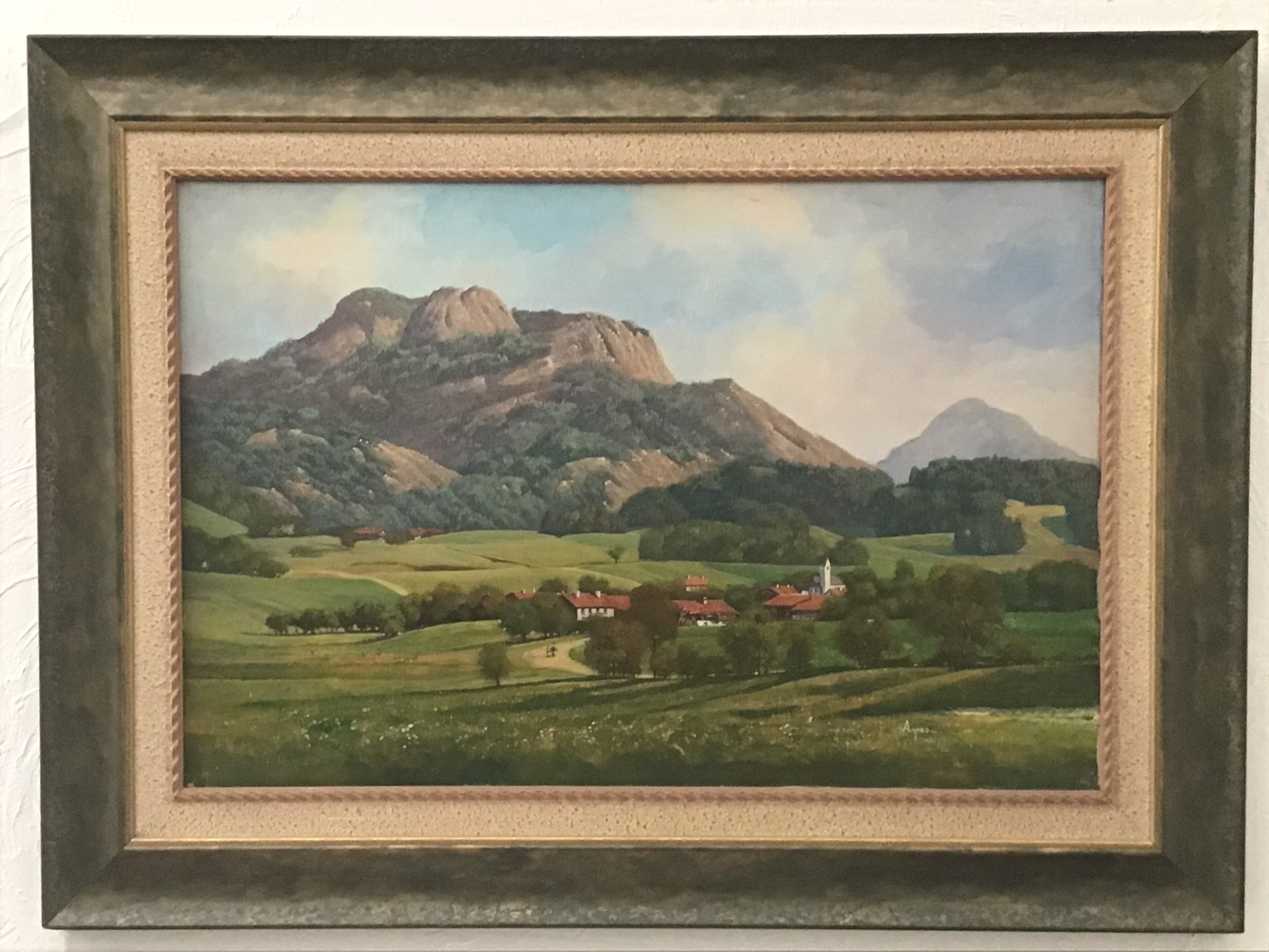 Rare Oil Painting by Bob Ayers - Image 3 of 3