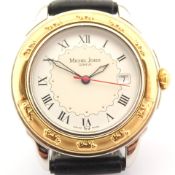 Michael Jordi / Geneve 1991 Zodiac Signs - Gentlemen's Steel Wrist Watch