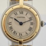 Cartier / Cartier Panthere Vendome 18K double row gold bracelet - Lady's Gold/Steel Wrist Watch