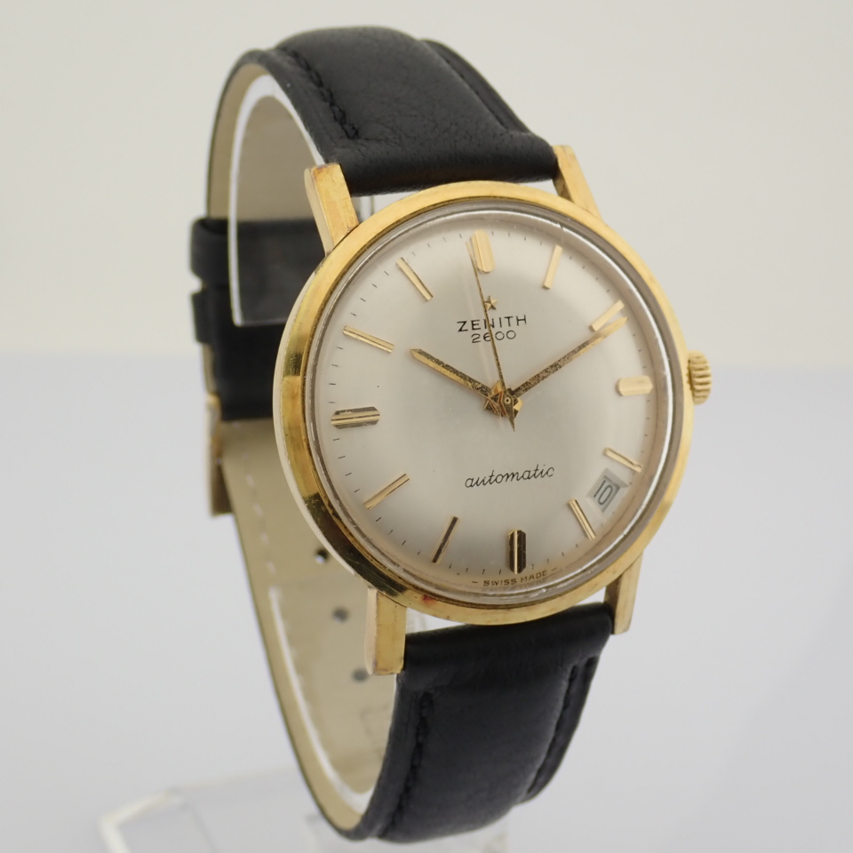 Zenith / 2600 - Gentlemen's Gold/Steel Wrist Watch - Image 5 of 11