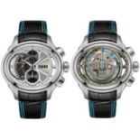 Hamilton / Jazzmaster Face2Face II - Gentlemen's Steel Wrist Watch