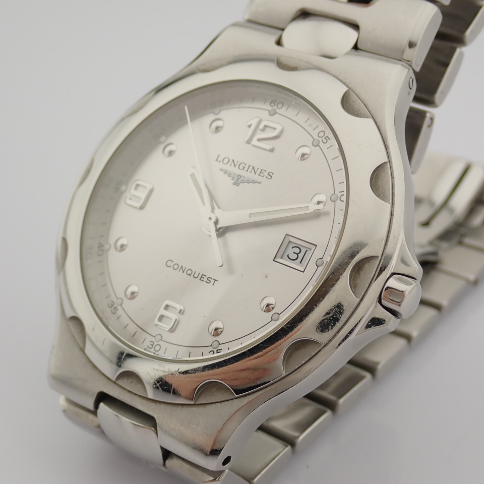 Longines / Conquest L16344 - Gentlemen's Steel Wrist Watch - Image 4 of 11
