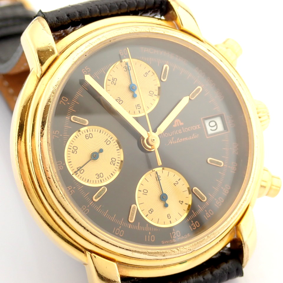 Maurice Lacroix / Les Mecaniques - Chronograph - Gentlemen's Steel Wrist Watch - Image 9 of 15