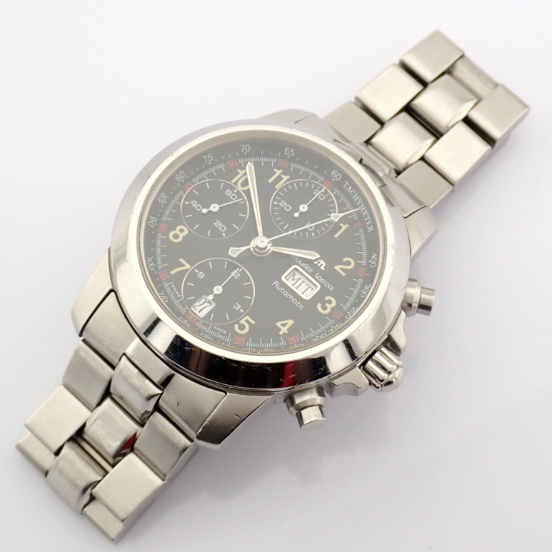 Maurice Lacroix / 39721 Automatic Chronograph - Gentlemen's Steel Wrist Watch - Image 8 of 17