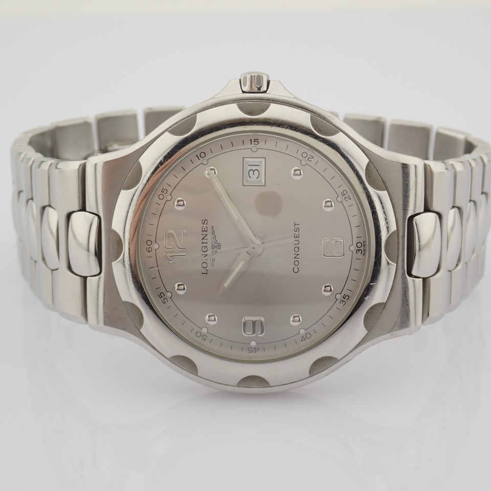 Longines / Conquest L16344 - Gentlemen's Steel Wrist Watch - Image 11 of 11