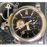 Graham / Chronofighter RAC Trigger - Gentlemen's Steel Wrist Watch