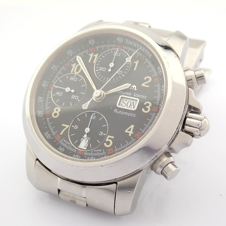 Maurice Lacroix / 39721 Automatic Chronograph - Gentlemen's Steel Wrist Watch - Image 17 of 17