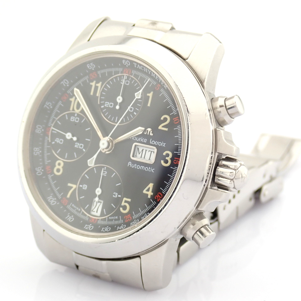 Maurice Lacroix / 39721 Automatic Chronograph - Gentlemen's Steel Wrist Watch - Image 10 of 17