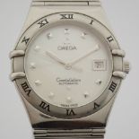 Omega / Constellation 28mm Mother of Pearl Dial - Lady's Steel Wrist Watch