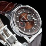 Ulysse Nardin / Marine Chronograph 353 66 - Gentlemen's Steel Wrist Watch