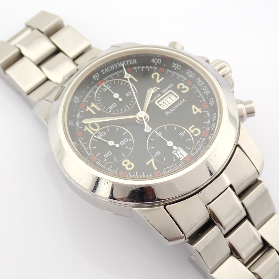 Maurice Lacroix / 39721 Automatic Chronograph - Gentlemen's Steel Wrist Watch - Image 7 of 17