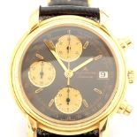 Maurice Lacroix / Les Mecaniques - Chronograph - Gentlemen's Steel Wrist Watch