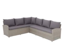 Matara 7 Seater Corner Garden Sofa Set (No Table)