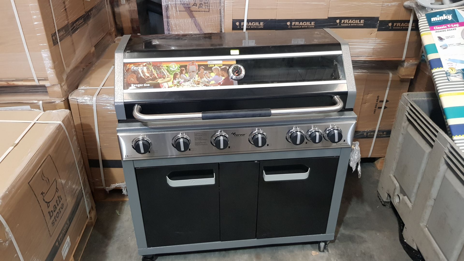 1x Fervor Ranger 610 Australian BBQ With Fervor 610 6 Burner Cover (Appears Clean) RRP £600 - Image 3 of 7