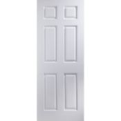 2x Internal Doors. 1x Cottage Panel Moulded Internal Door. 1x 6 Panel Moulded Internal Door.