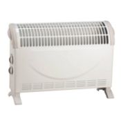(R7J) 12 Heating Items. 5x Stylec Convection Heater 2000W. 2x Stylec Convection Heater With Timer 2