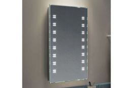 New 500 x 700mm Galactic Designer Illuminated LED Mirror. RRP £399.99.Ml2101.Energy