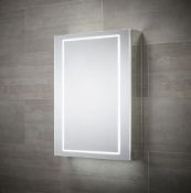 New (R23) Sonnet - Mirror Cabinet - Single Door. RRP £593.73. A Statement Cool White Led Illu...