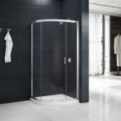 New (Q66) 1 Door Quadrant Shower Enclosure 800 x 800mm. RRP £307.70. 1 Door Quadrant Shower E...