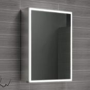 New & Boxed 450 x 600 Cosmic Illuminated Led Mirror Cabinet. RRP £749.99.Mc161.We Love ...