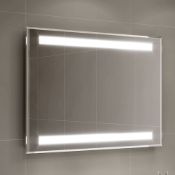 New 600 x 800 mm - Omega Illuminated Led Mirror. RRP £499.99. Ml7003.Flattering Led Lights ...
