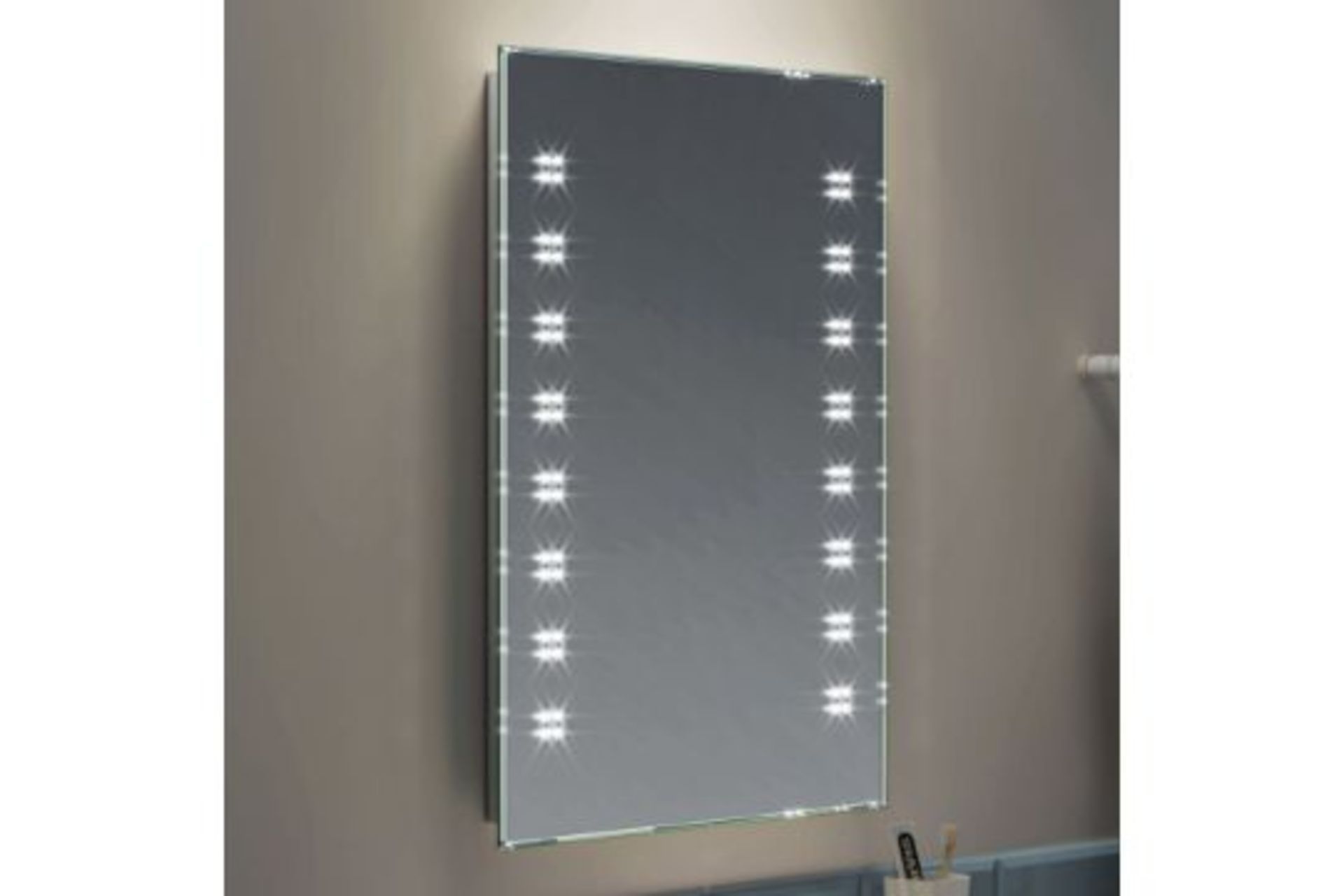 New 500 x 700 mm Galactic Designer Illuminated Led Mirror. RRP £399.99.Ml2101.Energy Efficient...