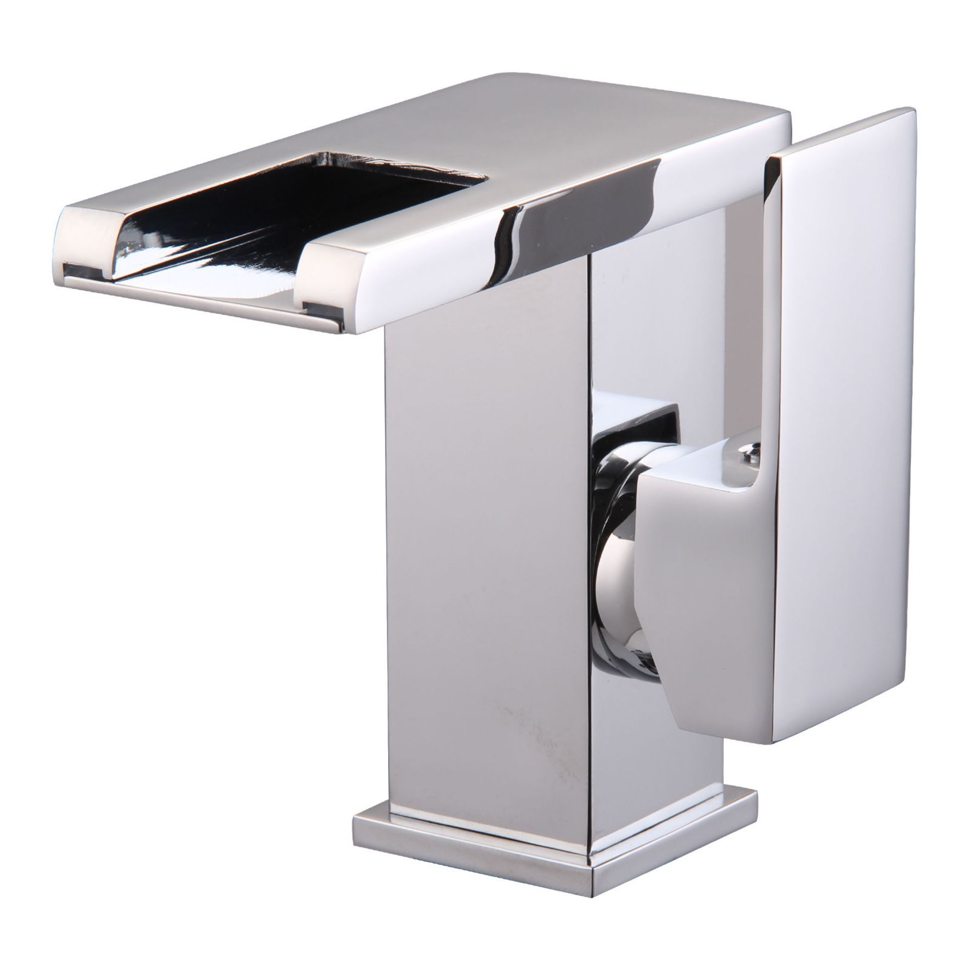 New LED Waterfall Bathroom Basin Mixer Tap. RRP £229.99.Easy To Install And Clean. All Copper _New - Image 2 of 3
