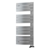 New (T33) Ladder Radiator 550x1080mm Chrome. Quadrata 49mm Designer Square Ladder Radiator 550x...