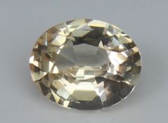 Peach Sapphire, 1.16 Ct