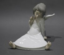 Lladro Wondering Angel Figurine 4962