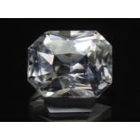 White Sapphire, 1.39 Ct