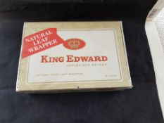 Unopened Box of King Edward Invincible Deluxe Cigars