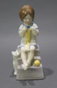 Royal Worcester Figurine Saturday's Child Girl