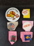 Collection of Butlins/Pontins and other badges