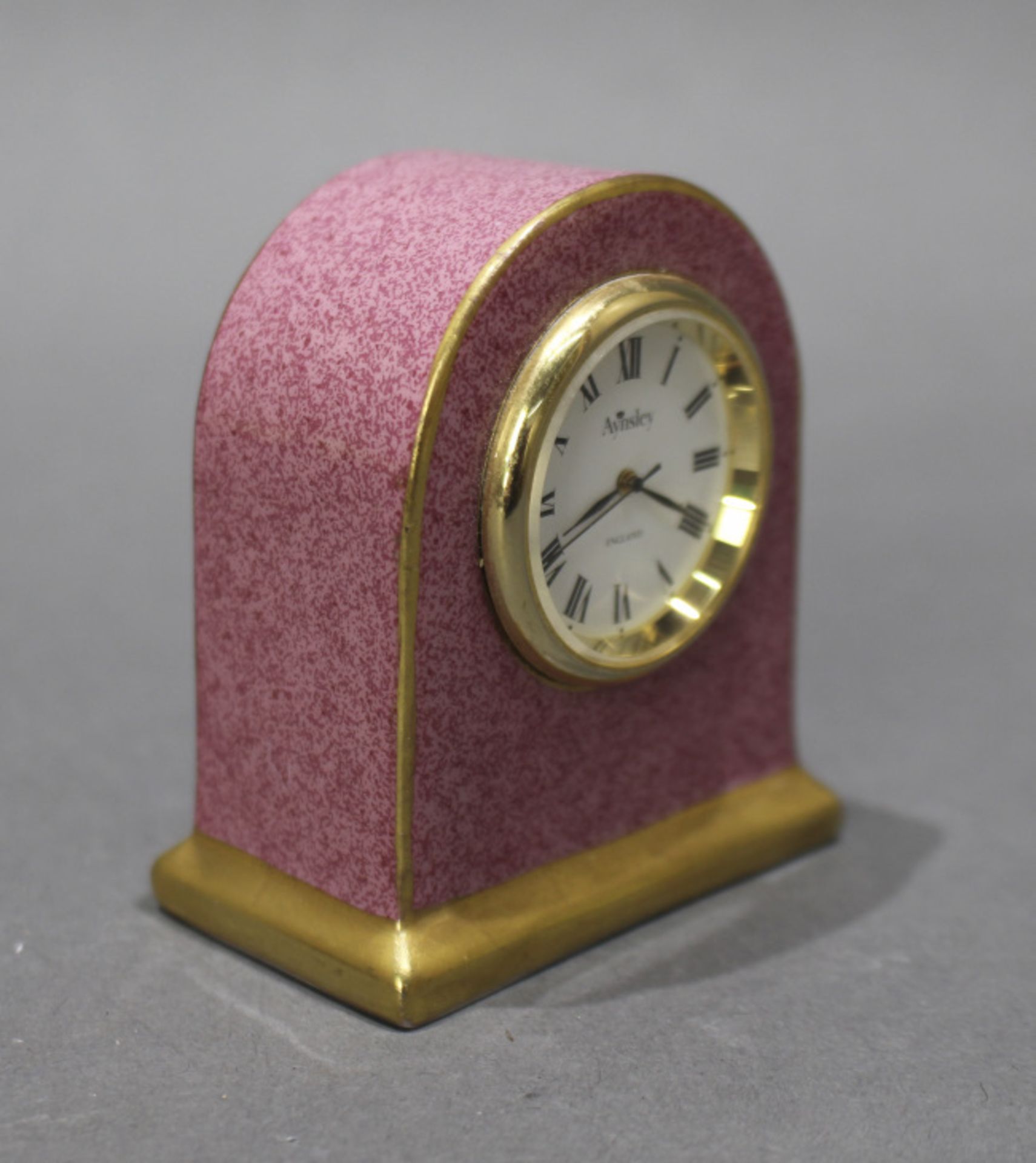 Small Aynsley Senator Porcelain Mantle Clock - Image 2 of 5