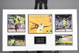 USAIN BOLT SIGNATURE PRESENTATION