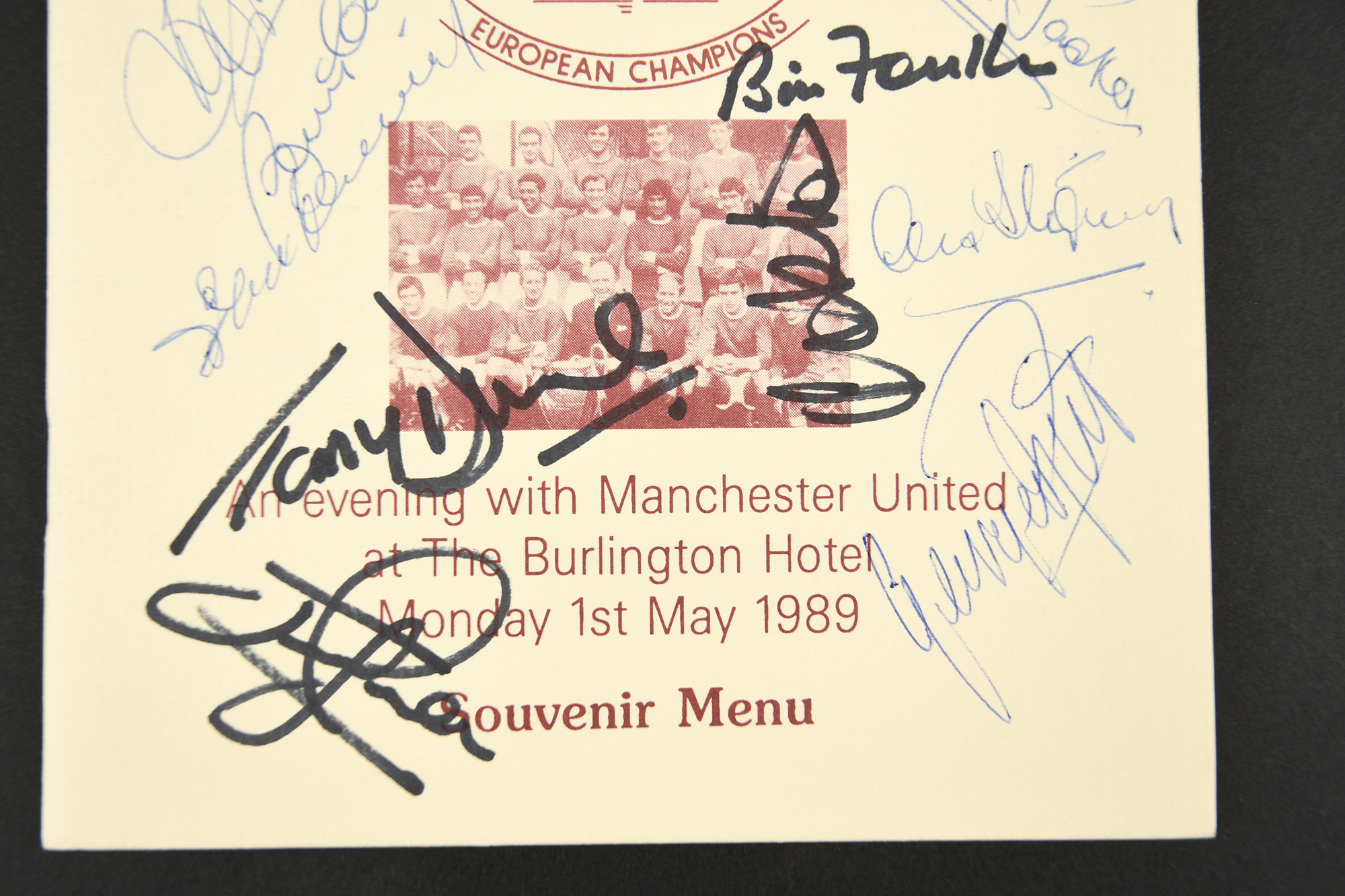 MANCHESTER UNITED Original signatures - Image 4 of 4