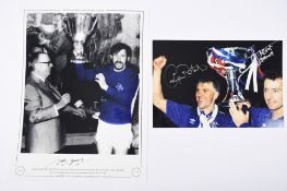 GLASGOW RANGERS Original signatures