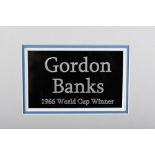 GORDON BANKS SIGNATURE PRESENTATION