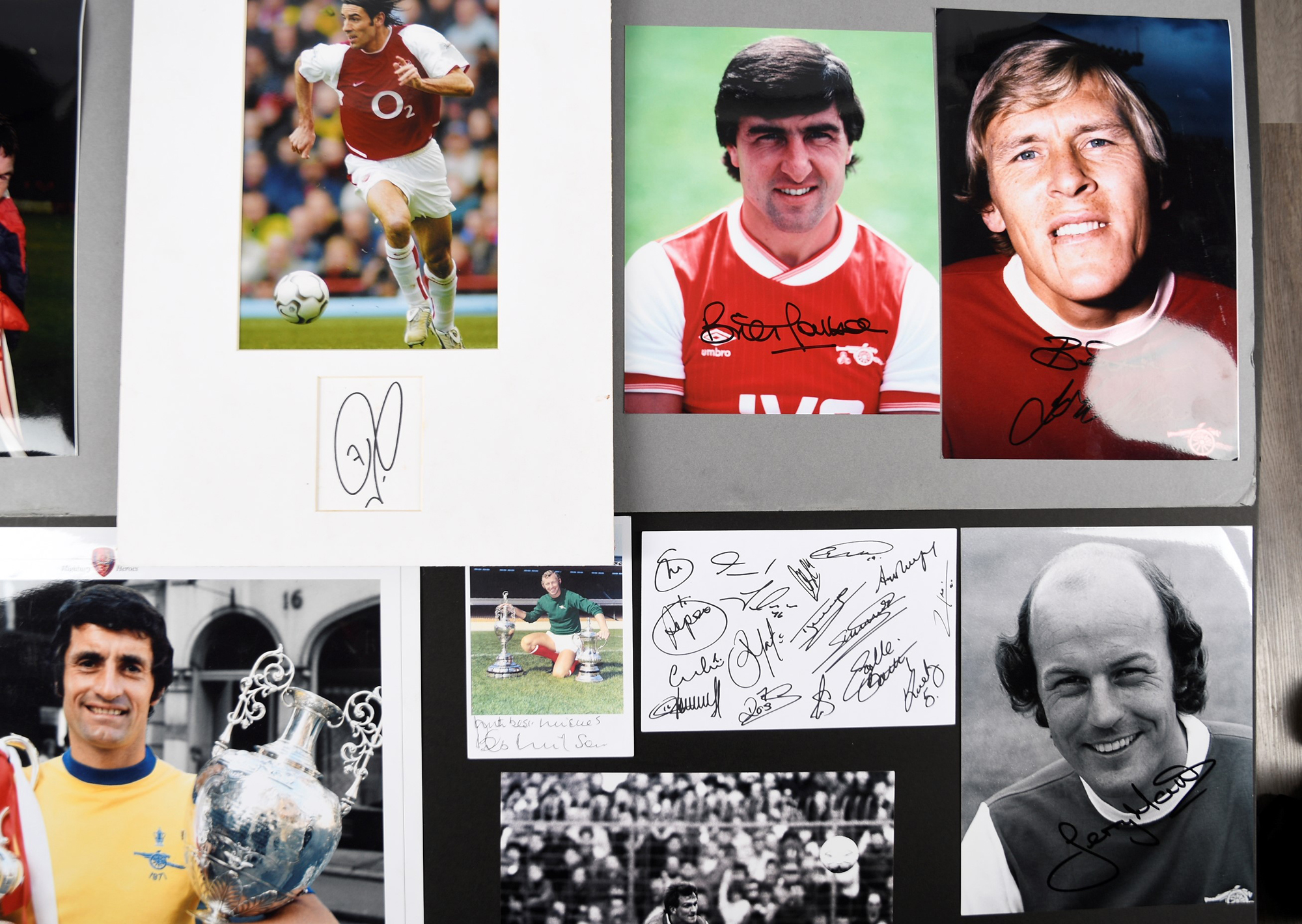 ARSENAL FC Original signatures