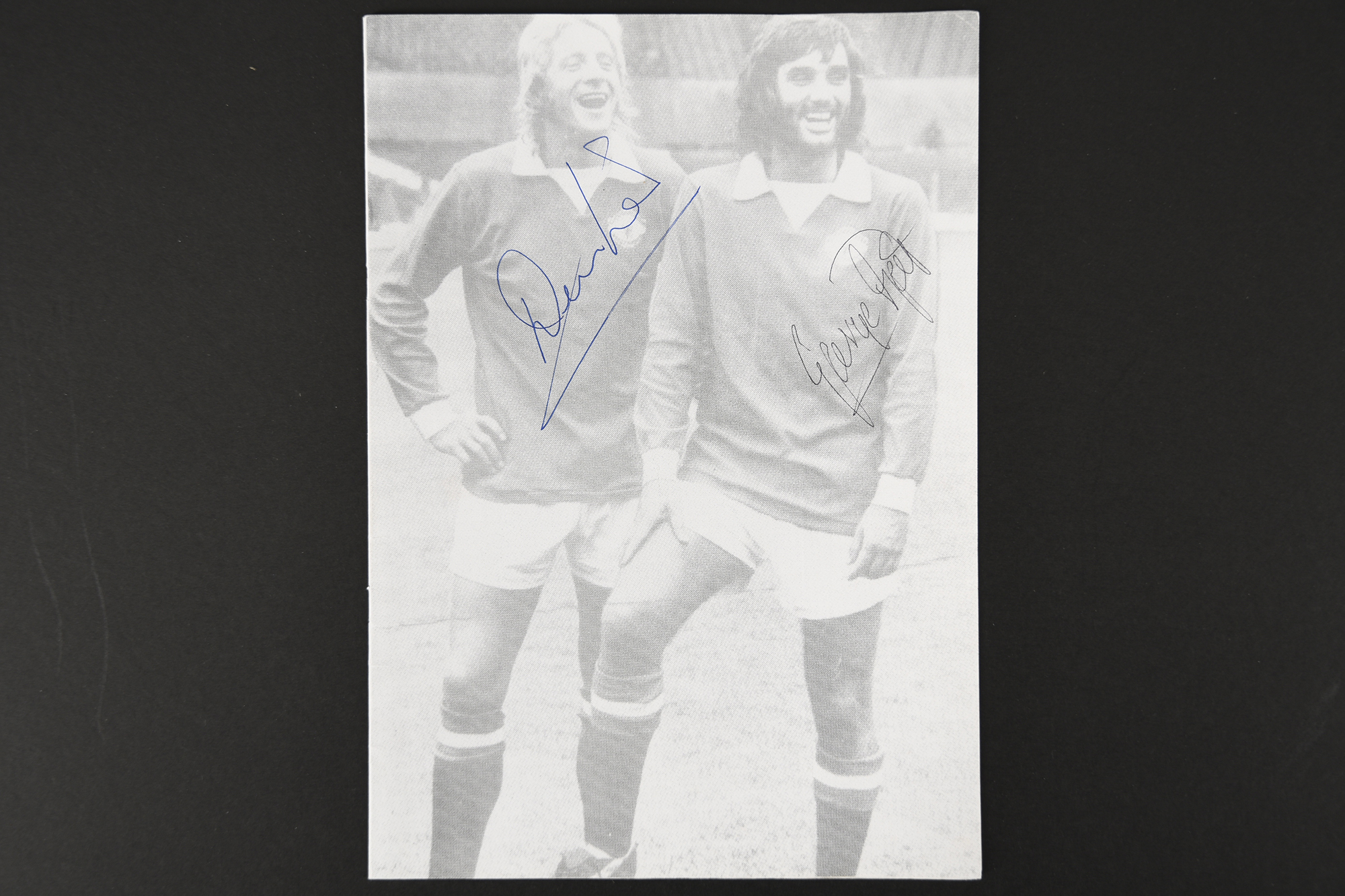 GEORGE BEST & DENIS LAW Original signatures - Image 2 of 3