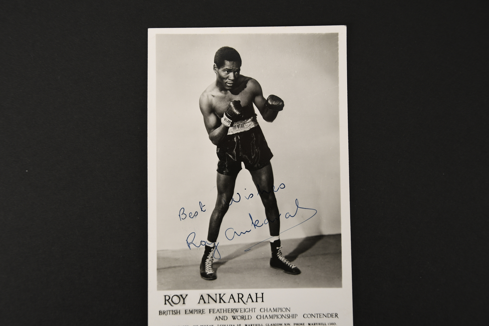 HENRY COOPER & JOE BUGNER etc. Various Boxing cards with original signatures on photo. - Image 3 of 10