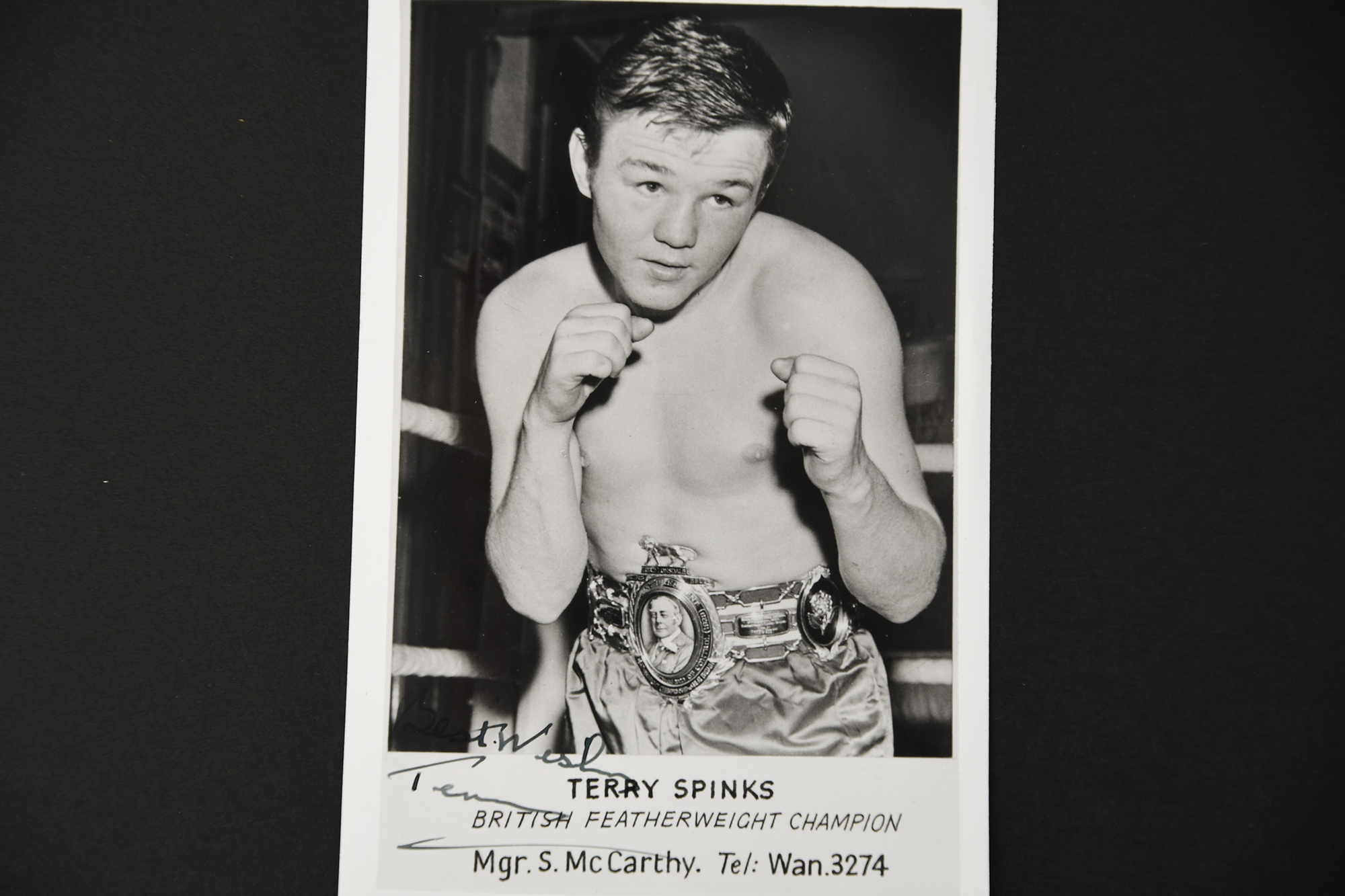 HENRY COOPER & JOE BUGNER etc. Various Boxing cards with original signatures on photo. - Image 10 of 10